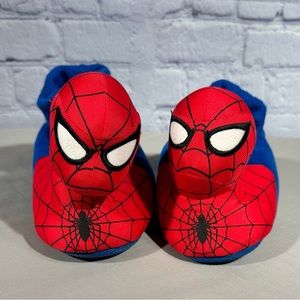 Marvel Spider-man toddler slippers size medium 9/10